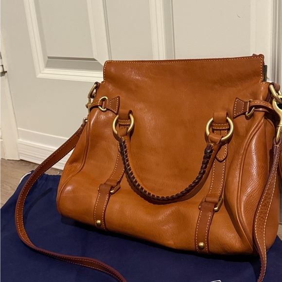 Dooney & Bourke Florentine Small Satchel - Natural - Picture 5 of 16